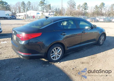 2013 Kia Optima Lx из США, поврежденный, VIN 5XXGM4A71DG230043
